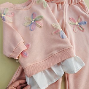 ست بلوز و شلوار شکوفه ترک