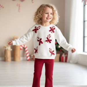 ست بلوز شلوار دمپا کریسمسی