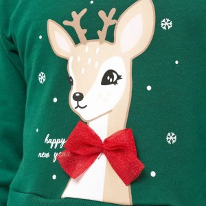 پیراهن کریسمسی طرح گوزن