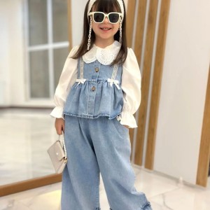 سه تکه جین پاپیون