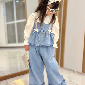 سه تکه جین پاپیون