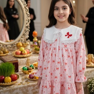 پیراهن پاپیونی