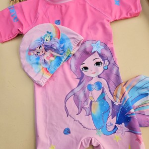 مایو پری پادار به همراه کلاه 