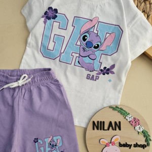 ست تیشرت شلوارک استیچ گپ - ترک