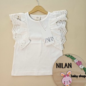 شومیز گیپور زارا بدون آستین