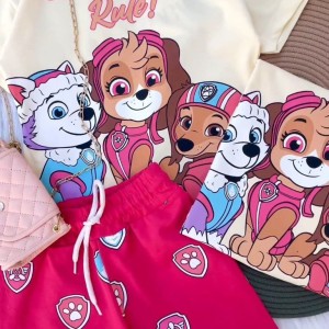 ست تیشرت و شلوارک پاپا ترول