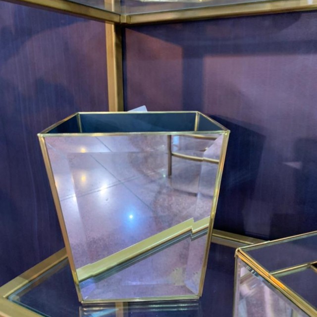 تراریوم سطل ذوزنقه تمام آینه