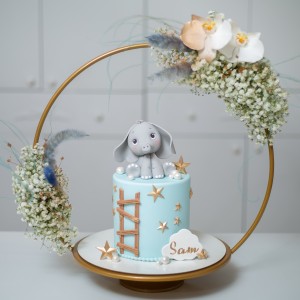 استند کیک تک حلقه