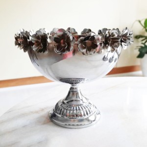 کاسه آجیل دور گلدار
