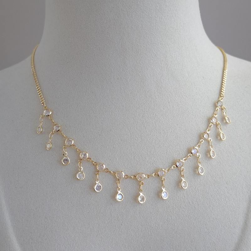 گردنبند پولک پولکی*