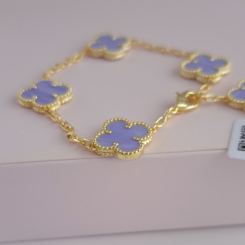 دستبند ونکلیف آبی آسمانی ( مستر)