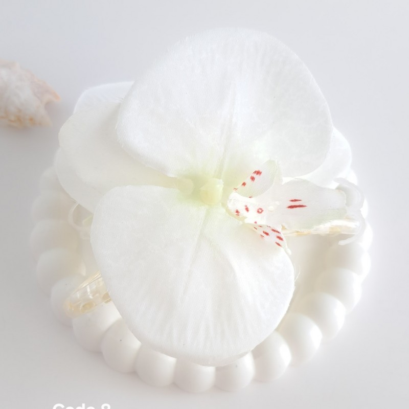 گیره موی گل ارکیده کد 8