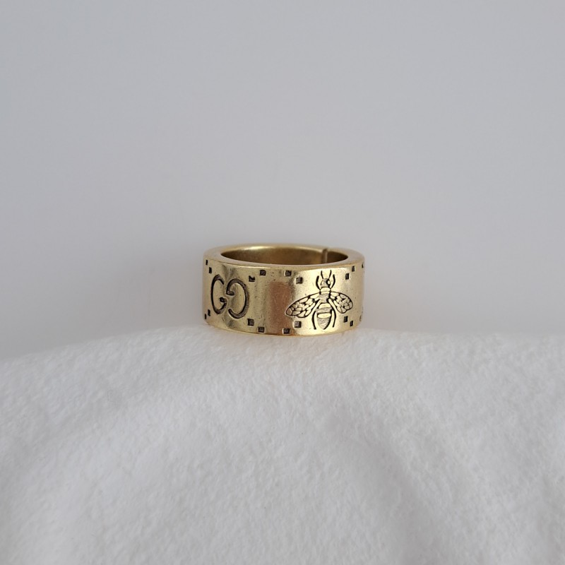 انگشتر وینتیج حلقه آرم گوچی و حشره(مستر)