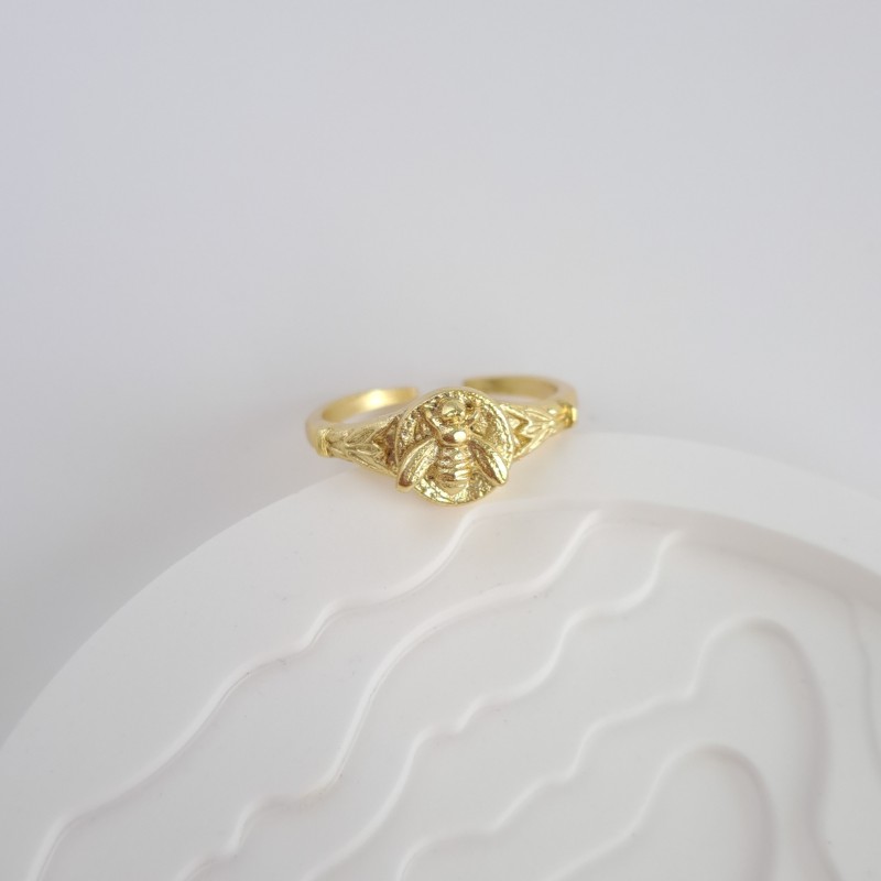 انگشتر وینتیج اروپایی طرح زنبور