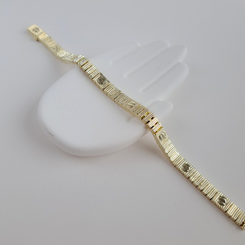 دستبند لاو کارتیه روکش طلای ۱۸