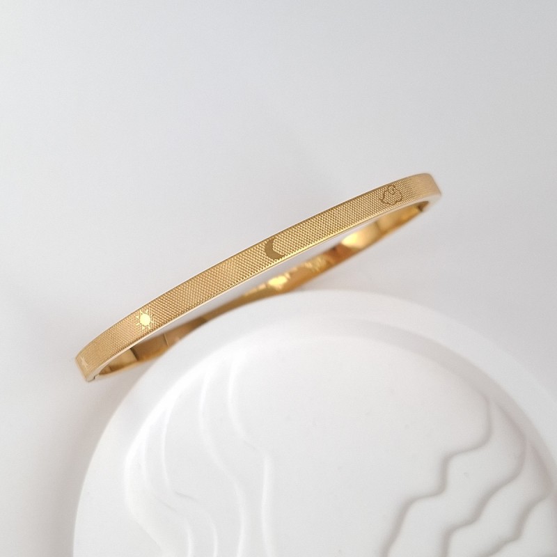 دستبند استیل با طرح ابر و ماه و خورشید*