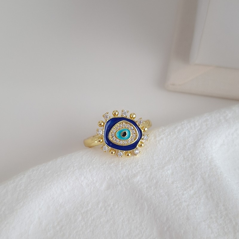 انگشتر چشم نظر انتزاعی*