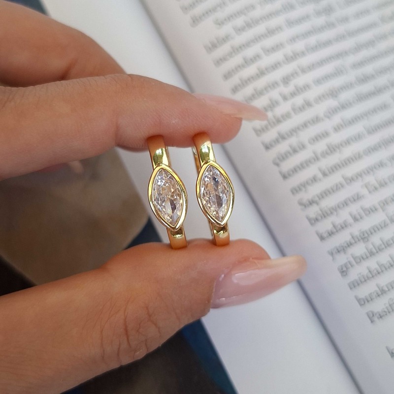 گوشواره حلقه ای مارکیز درشت*