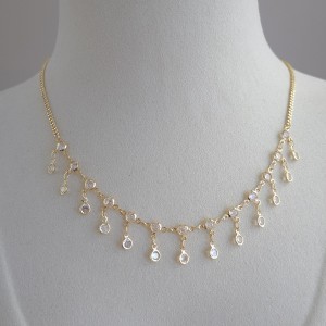 گردنبند پولک پولکی*