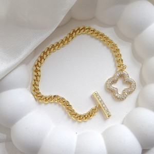 دستبند ونکلیف قفل تی