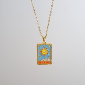 گردنبند تاروت SUN (خورشید)