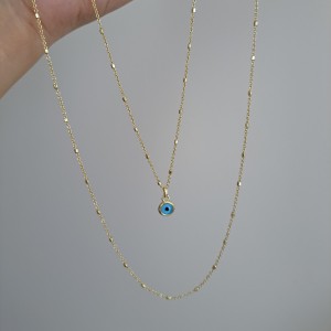 گردنبند دولاین چشم نظر