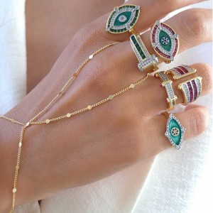 دستبند تمیمه نقطه نقطه