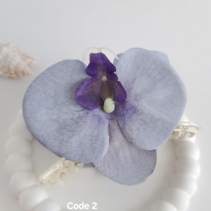 گیره موی گل ارکیده کد 2