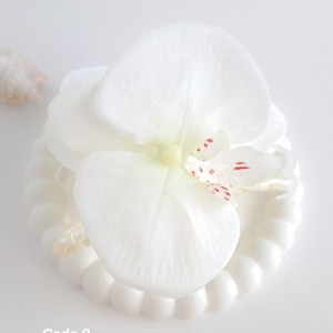 گیره موی گل ارکیده کد 8