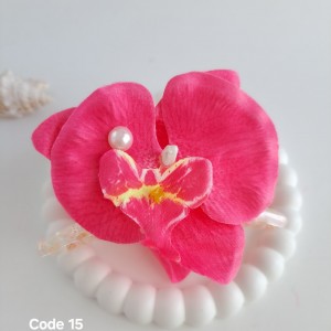 گیره موی گل ارکیده کد 15