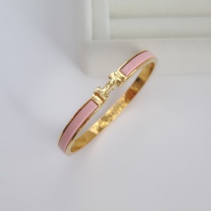 دستبند هرمس صورتی