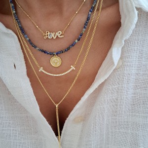 گردنبند نوشته لاو love *