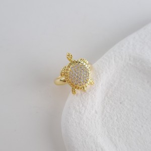 انگشتر لاکپشت فول نگین