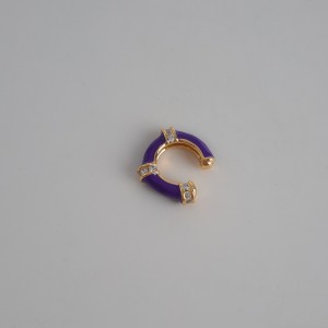 'گوشواره غضروفی میناکاری