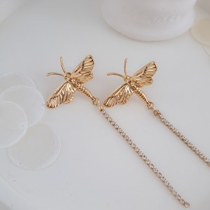 گوشواره سنجاقک  زارا *
