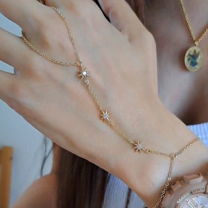 دستبند تمیمه سه ستاره