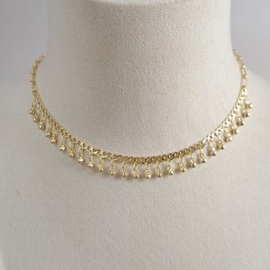 گردنبند طرح طلا زنانه