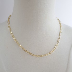 گردنبند زنجیر کارتیه ساده