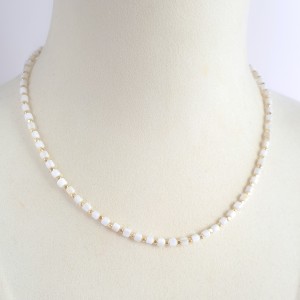 گردنبند مهره‌ای صدف طبیعی *