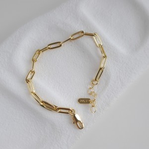 دستبند زنجیر مستطیلی