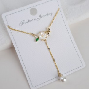 گردنبند آویز شکوفه