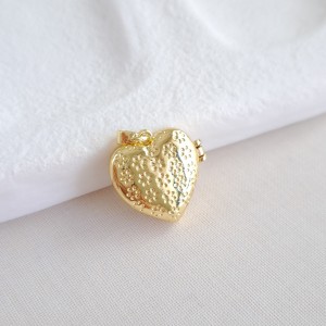 پشت گردنبند لاکت قلب طرح زنبور