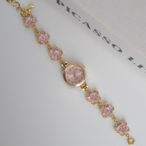 ساعت فلاور صورتی*