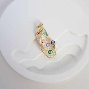 آویز بدون زنجیر دمپایی چشم نظر