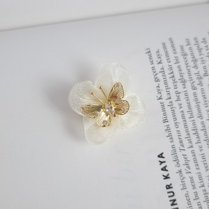 کاور دکمه گل توری و پروانه*