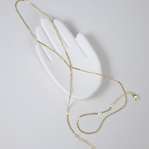 دستبند تمیمه زنجیر پولکی ظریف*