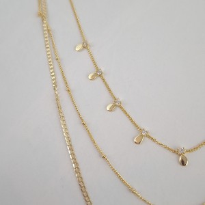 گردنبند سه ردیفه