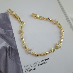 دستبند  روکش طلا