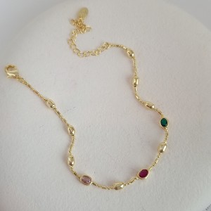 دستبند دخترانه رنگی