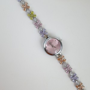 ساعت گل شش پر سواروسکی پروانه ای*